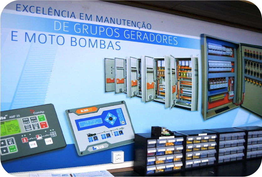 manutencao de gerador de energia