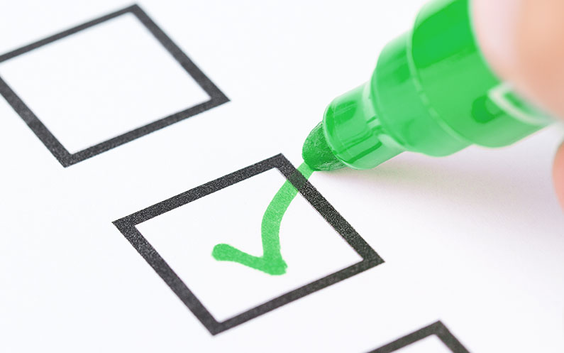 Checklist para manutenção grupo gerador